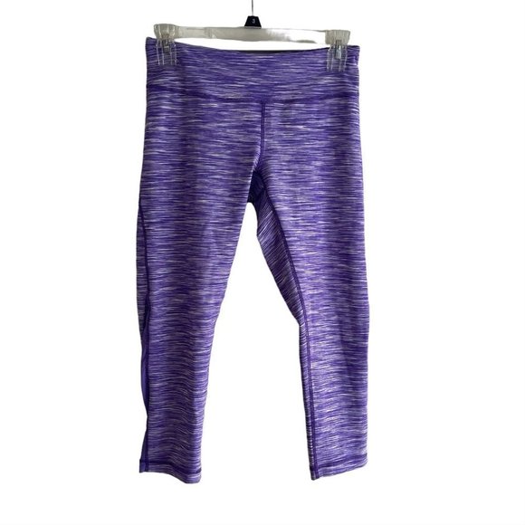 Zella Pants - Zella Capri Live In Leggings Purple Space Dye Size Small
